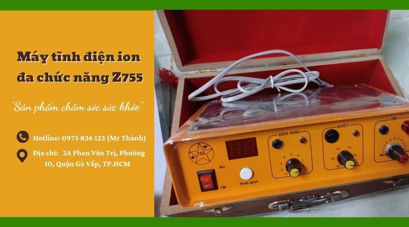 máy tĩnh điện ion đa chức năng Z755