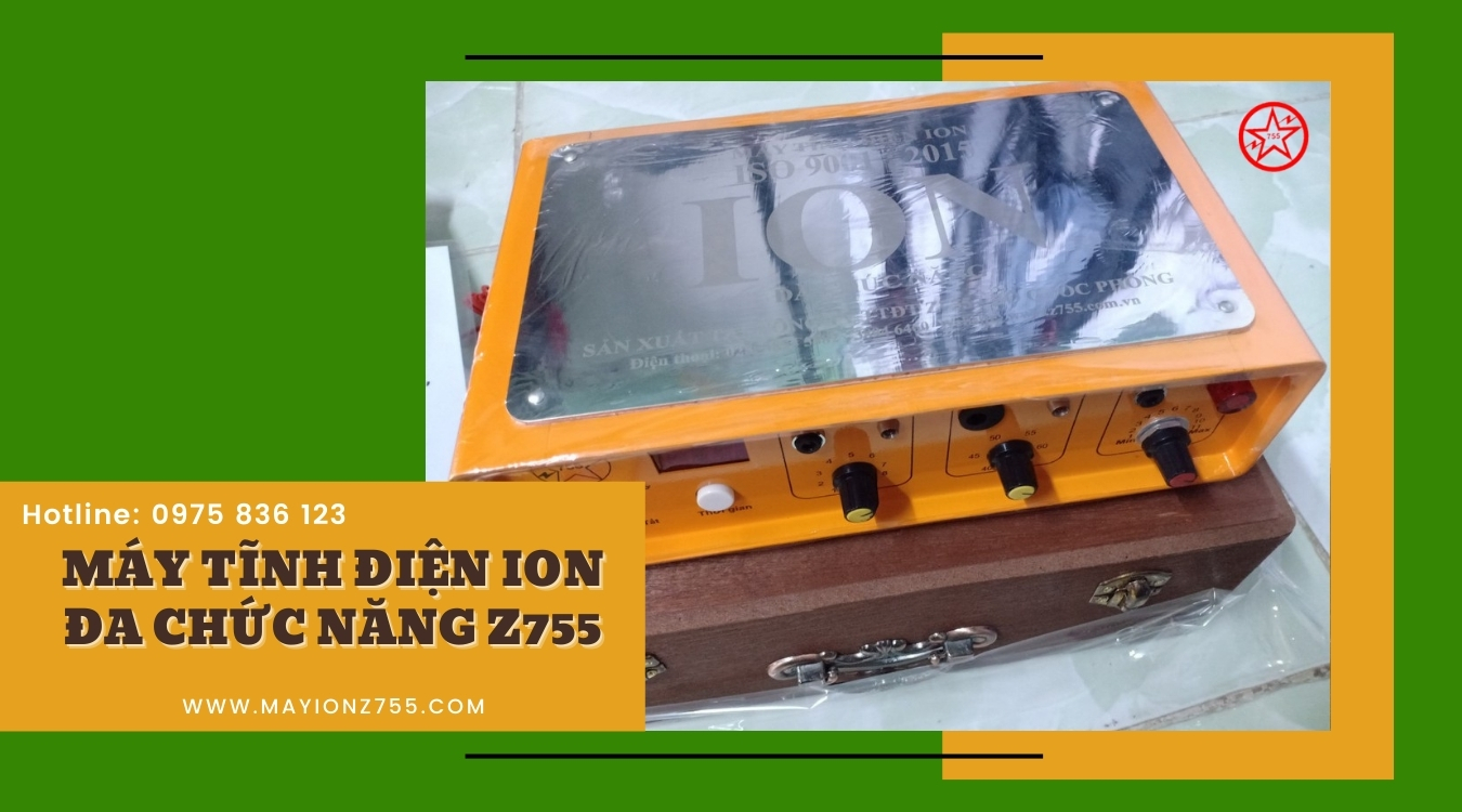 máy tĩnh điện ion